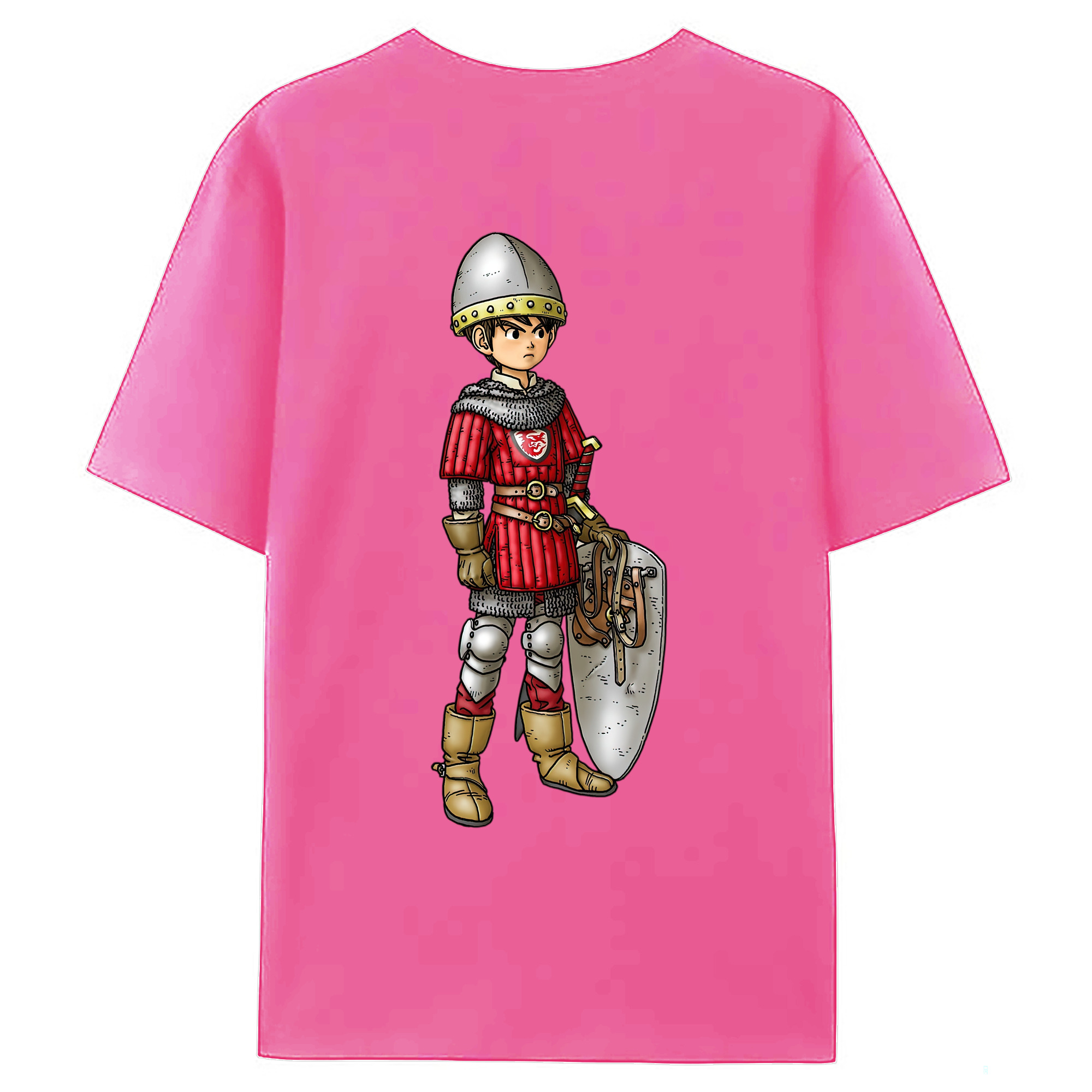（画像用） ドラゴンクエスト Doragon Kuesuto Dragon Quest レディース半袖Tシャツ(バックプリント)